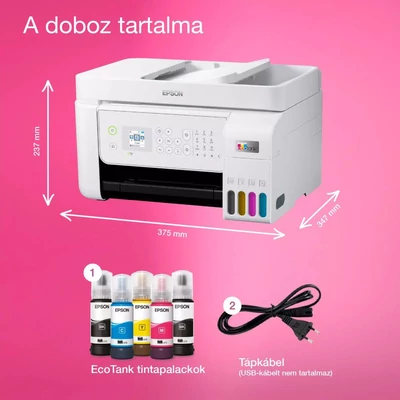 Kép 10/10 - Epson Ecotank L5316 színes tintasugaras A4 4in1 MFP, ADF, Ethernet, WIFI