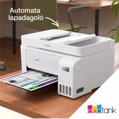 Kép 9/10 - Epson Ecotank L5316 színes tintasugaras A4 4in1 MFP, ADF, Ethernet, WIFI