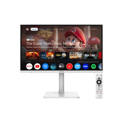 Kép 2/5 - MSI Modern MD272UPSW 27" UHD SMART monitor, fehér