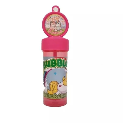 Kép 2/5 - Bedazzle: Unikornisos akasztható buborékfújó, 80 ml - többféle
