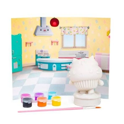 Kép 2/2 - Gabi babaháza festhető figura Cakey Cat