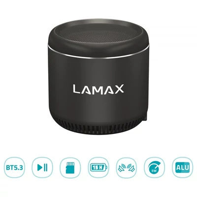 Kép 2/5 - LAMAX Sphere2 Mini 5W Bluetooth hangszóró USB-C