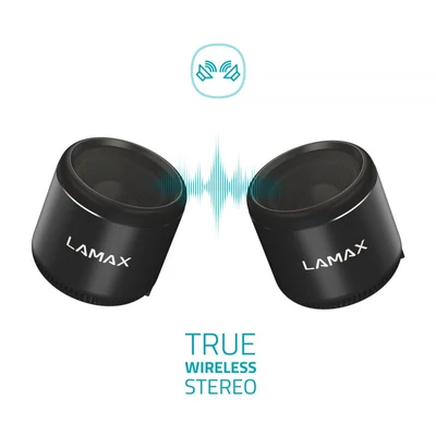 Kép 4/5 - LAMAX Sphere2 Mini 5W Bluetooth hangszóró USB-C