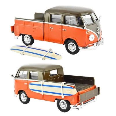 Kép 2/2 - MotorMax Volkswagen T2 Pick-up fém autó 1:24 17cm