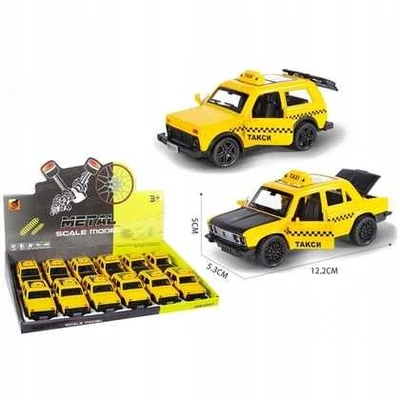 Die Cast Taxi nyitható ajtókkal (többféle)