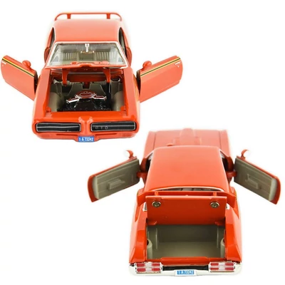 Kép 2/2 - MotorMax 1969 Pontiac GTO Judge fém autó 1:24 piros