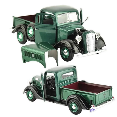 Kép 2/2 - MotorMax 1937 Ford Pickup fém autó 1:24