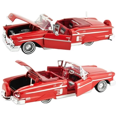 Kép 2/2 - MotorMax 1958 Chevy Impala fém autó 1:24