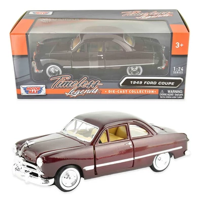MotorMax 1949 Ford Coupé fém autó 1:24
