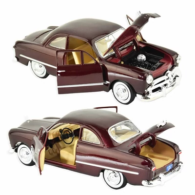 Kép 2/2 - MotorMax 1949 Ford Coupé fém autó 1:24