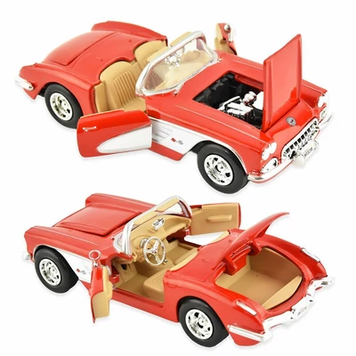 Kép 2/2 - MotorMax 1959 Corvette fém autó 1:24