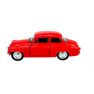 Kép 2/5 - Welly 1959 Škoda Octavia fém és műanyag autó 1:34 piros