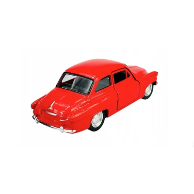 Kép 3/5 - Welly 1959 Škoda Octavia fém és műanyag autó 1:34 piros