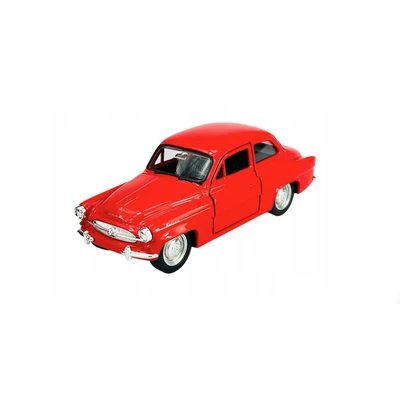 Kép 4/5 - Welly 1959 Škoda Octavia fém és műanyag autó 1:34 piros