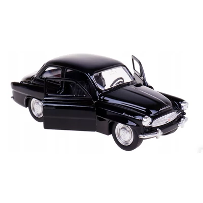 Kép 2/2 - Welly 1959 Škoda Octavia fém és műanyag autó 1:34 fekete