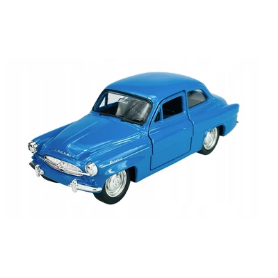 Kép 3/5 - Welly 1959 Škoda Octavia fém és műanyag autó 1:34 kék