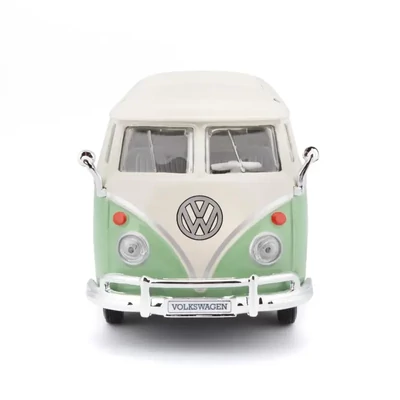 Kép 3/3 - Maisto Volkswagen Van "Samba" fém és műanyag autó 1:24
