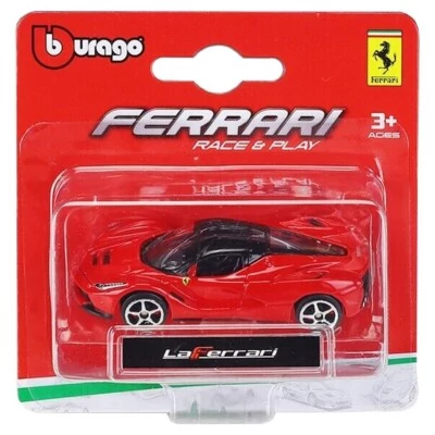 Bburago Race and Play Ferrari LaFerrari fém autó 1:64