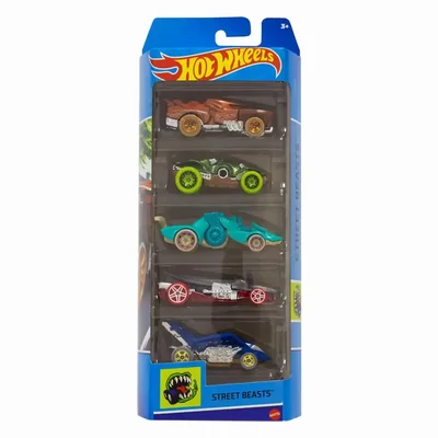 Hot Wheels Street Beasts szett 5db-os