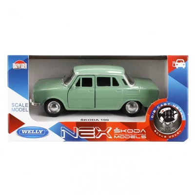 Welly Nex Škoda 100 1:43 zöld