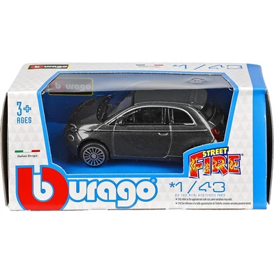 Kép 3/3 - Bburago Street Fiat fém autó 1:43 (többféle)