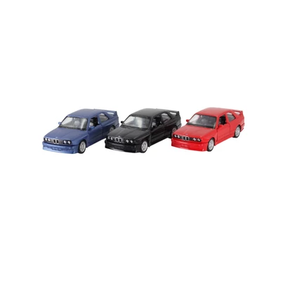 Kép 5/5 - Diecast BMW M3 E30 fém autó nyitható ajtókkal 1:35 (többféle)