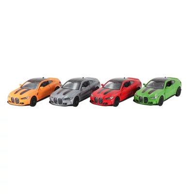 Kép 6/6 - Diecast BMW M4 CSL 2023 fém autó nyitható ajtókkal 1:38 (többféle)
