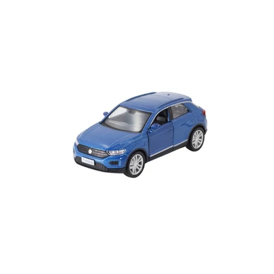 Diecast Volkswagen T-Roc 2014 fém autó nyitható ajtókkal 1:36 (többféle)