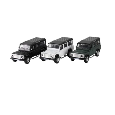 Kép 5/5 - Diecast Land Rover Defender 110 fém autó nyitható ajtókkal 1:35 (többféle)