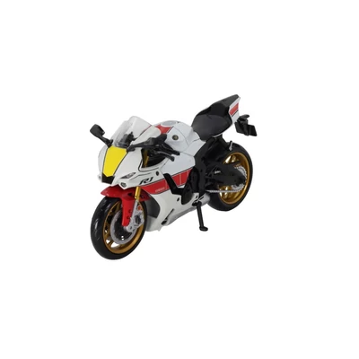 Kép 10/11 - TOP CARS Yamaha YZR-R1 2022 és Kawasaki Ninja ZX-6R 2023 fém motor 1:12 (többféle)