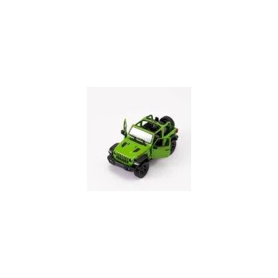 Kép 6/9 - Diecast Jeep Wrangler (nyitott tetős) fém autó nyitható ajtókkal 1:34 (többféle)