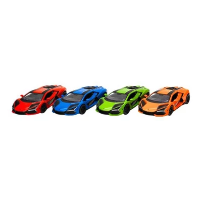 Kép 3/3 - Kinsmart Lamborghini Revuelto Livery Edition fém autó nyitható ajtókkal 1:32 (többféle)