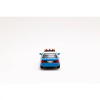 Kép 5/6 - Kinsmart Ford Crown Victoria Police Interceptor fém autó nyitható ajtókkal 1:42 (többféle)
