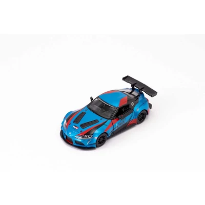 Kinsmart Toyota GR Supra Racing Concept Livery Edition fém autó nyitható ajtókkal 1:36 (többféle)