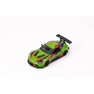 Kép 5/9 - Kinsmart Toyota GR Supra Racing Concept Livery Edition fém autó nyitható ajtókkal 1:36 (többféle)