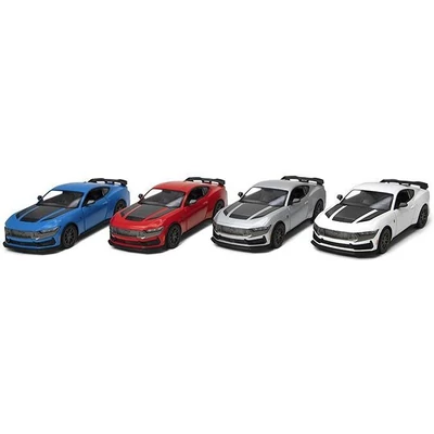 Kép 3/3 - Kinsmart 2024 Ford Mustang Dark Horse fém autó nyitható ajtókkal 1:38 (többféle)