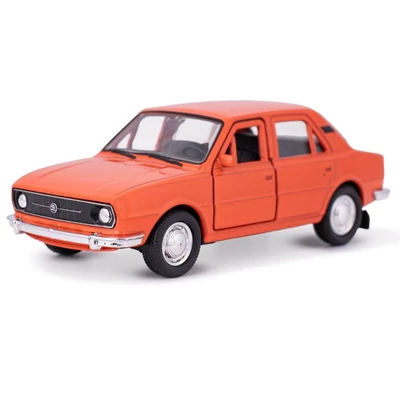 Kép 3/6 - Welly Skoda 105L 1976 fém autó nyitható ajtókkal 12cm (többféle)