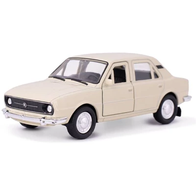 Kép 6/6 - Welly Skoda 105L 1976 fém autó nyitható ajtókkal 12cm (többféle)