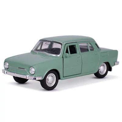 Kép 4/6 - Welly Skoda 100 fém autó nyitható ajtókkal 12cm (többféle)