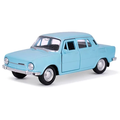 Kép 6/6 - Welly Skoda 100 fém autó nyitható ajtókkal 12cm (többféle)