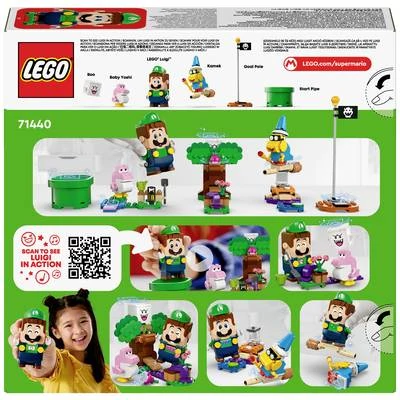 Kép 3/4 - LEGO Super Mario™ - Kalandozz az interaktív LEGO® Luigi™ játékkal (71440)