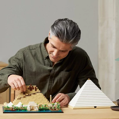 Kép 2/2 - LEGO Architecture - A gízai nagy piramis (21058)