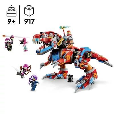 Kép 5/5 - LEGO DREAMZzz - Cooper dinoszaurusz-mech C-Rex (71484)