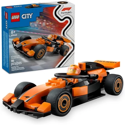 LEGO City - F1-es pilóta McLaren versenyautóval (60442)