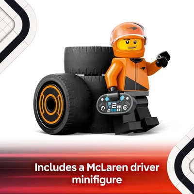 Kép 2/2 - LEGO City - F1-es pilóta McLaren versenyautóval (60442)