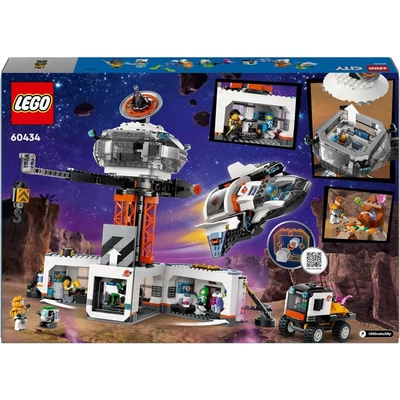 Kép 2/2 - LEGO City - Űrállomás és rakétakilövő (60434)