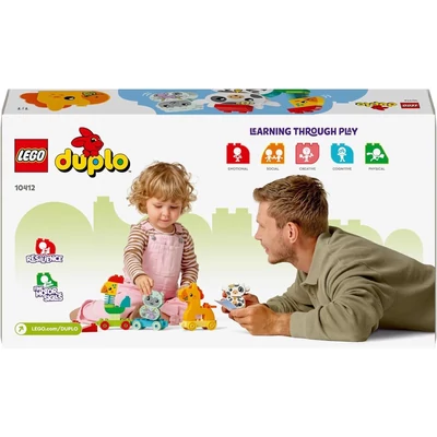 Kép 2/2 - LEGO Duplo - Állatok a vonaton (10412)