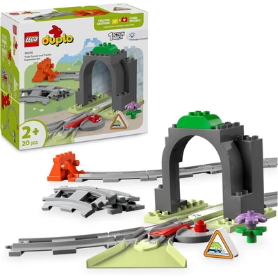 LEGO Duplo - Vonatalagút és sínek kiegészítő szett (10425)