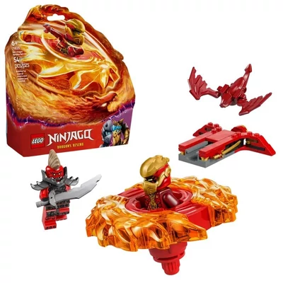 LEGO NINJAGO - Kai sárkány Spinjitzu pörgettyűje (71823)