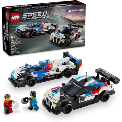 LEGO Speed Champions - BMW M4 GT3 & BMW M Hybrid V8 versenyautók (76922)